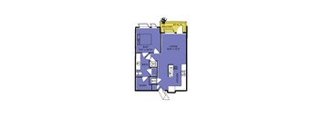 bedroom floor plan  apartments in the residences at fairway woods apartments